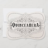 Papier de luxe Quinceañera South Western Invitatio