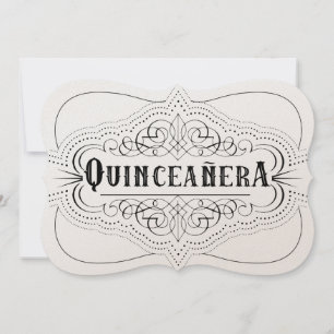 Invitation Papier de luxe Quinceañera South Western Invitatio