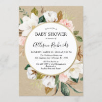 Papier d'emballage rustique rougissent fille