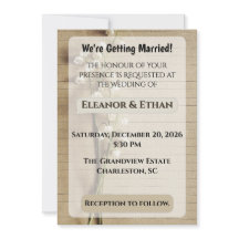 Papier ligné vintage rustique lys des vallées mari