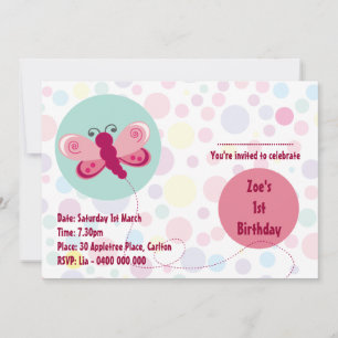 Invitation Papillon