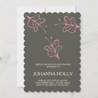 Invitation papillon