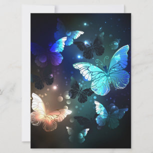 Invitation Papillon de nuit voltigeant
