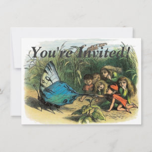 Invitation Papillon Elf Art Cute Elves Papillons