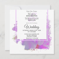 *~* Papillon Peony Peinture Florale AR3 Mariage