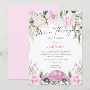 Invitation Papillon, Thèmes de Baby shower de fille,