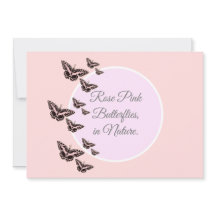 papillons rose rose