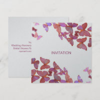 Invitation Papillons Veuillez Nous Rejoindre
