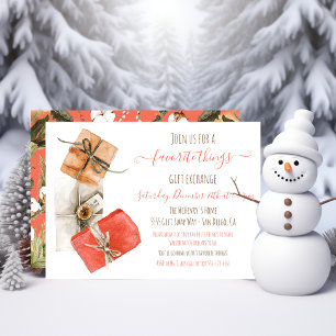 Invitation paquets de paquets d'échange de navigateurs Favori