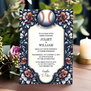 Invitation Par Champion Team Ball Field Mariage de baseball