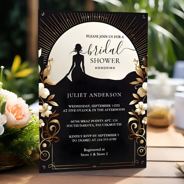 Invitation Par Costume Men Tuxedo Bold Black Cravate Fête des (Créateur téléchargé)