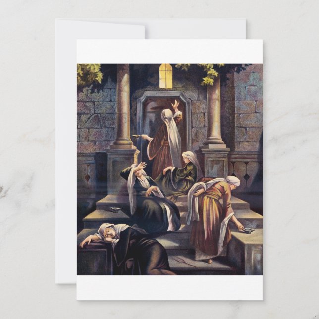 Invitation Parabole des Dix Vierges (Devant)