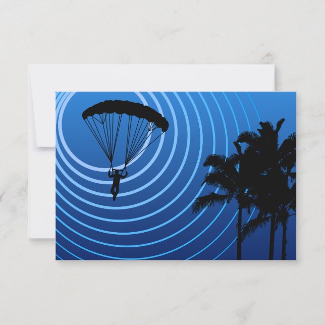 Invitation parachute ascensionnel (Devant)