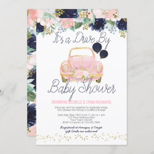 Invitation Parade De Conduite Par Baby shower