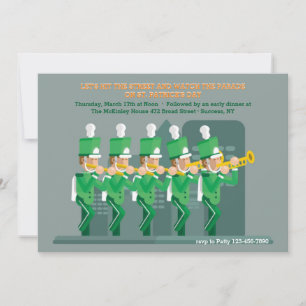 Invitation Parade de la Saint Patrick