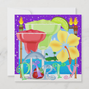 Invitation Paradis PARTY / Luau - SRF