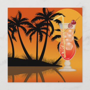 Invitation Paradis PARTY / Luau - SRF