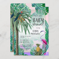 Paradis tropical Baby shower Boho