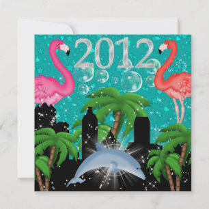 Invitation Paradise Party in Style Bright Lights - SRF