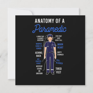 Invitation Paramedic Anatomy of An Paramedic
