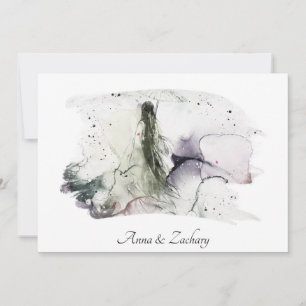 Invitation *~* Parapluie Japonaise Femme    RSVPQR AR27 Maria