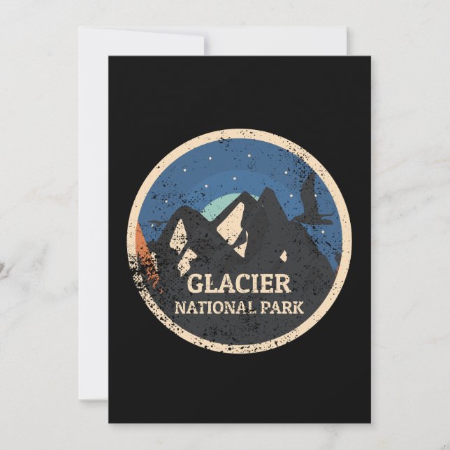Invitation Parc national de Glacier (Devant)