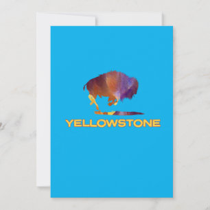 Invitation Parc national de Yellowstone avec ours