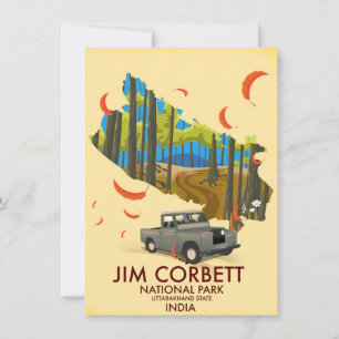 Invitation Parc national Jim Corbett, État d'Uttarakhand