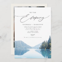 PARC NATIONAL OLYMPIQUE Mountain Lake Elopement In