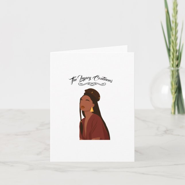 Invitation Parfait pour la célébration du Mois de l'histoire  (Devant)
