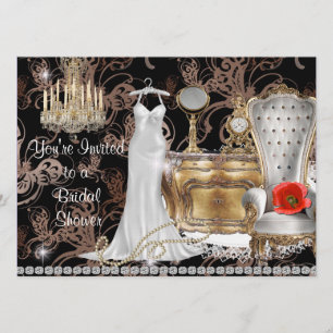 INVITATION PARFAITE À LA DOUCHE BRIDAL DE STYLE VI