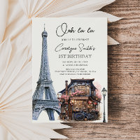 Paris Anniversaire Café Parisien Tea Party Anniver