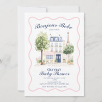 Paris Baby shower Café Parisien Tea Party
