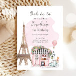 Invitation Paris Café Paris Tea Party Fille Anniversaire<br><div class="desc">Descriptif Une aquarelle Paris Café à thème Invitation ! Conçu pour correspondre à notre collection de thème Paris Café Français. ► PERSONNALISEZ facilement ce design avec vos détails via le bouton "PERSONNALISER" ! ← Si vous avez besoin de coordonner les articles de MATCHING, veuillez consulter notre collection ou notre boutique...</div>