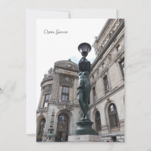 Invitation Paris. France. Palais Garnier