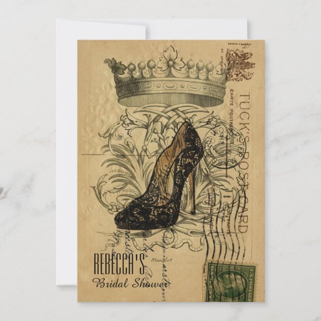 Invitation paris stilettos (Devant)