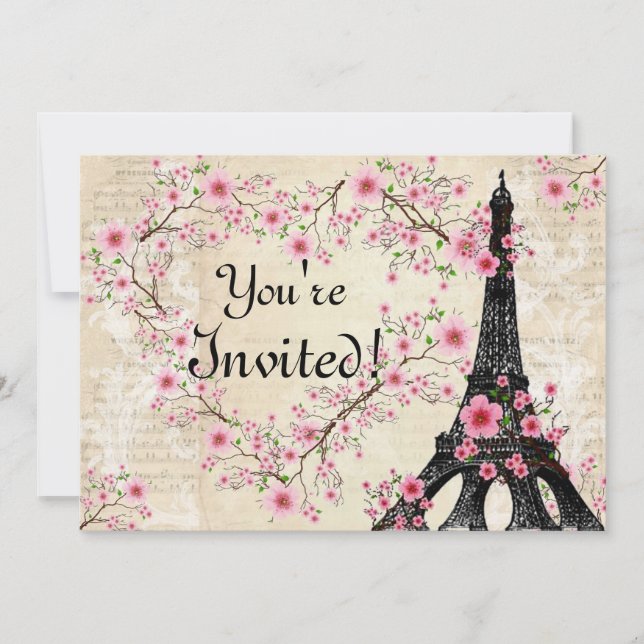 Invitation Parisienne (Devant)