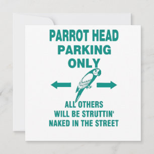 Invitation Parking uniquement