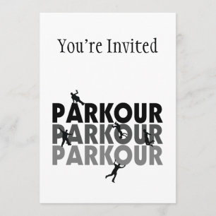 Invitation Parkour Free Running