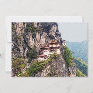 Invitation Paro Taktsang : le monastère du Tigre perché - Bho