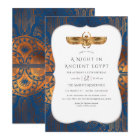 Parti à thème égyptien, Gold Foil bleu et cuivre