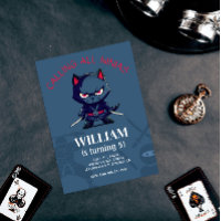 Parti Anniversaire de enfant guerrier de Cute Ninj