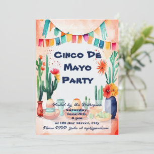 Invitation Parti Cinco De Mayo