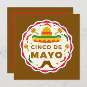Invitation Parti Cute Cinco De Mayo