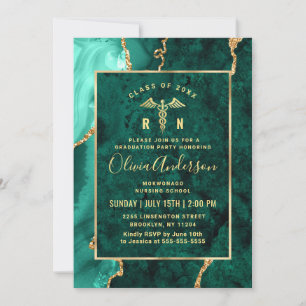 Invitation Parti de graduation de l'école de soins infirmiers