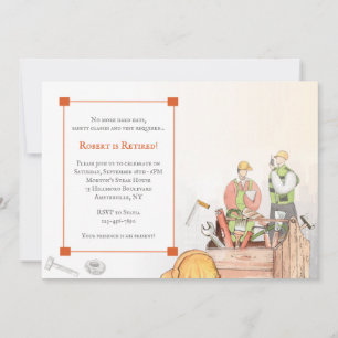 Invitation Parti de la retraite des travailleurs de Hardhat