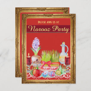 Invitation Parti de Norooz Haft Sin