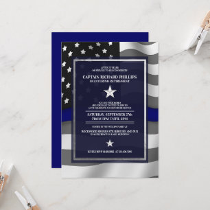 Invitation Parti de retraite des agents de police