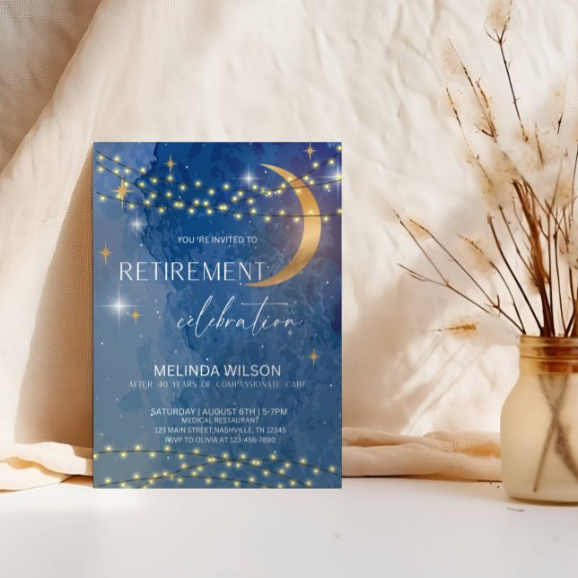 Invitation Parti de retraite Médicale et médecin à la retrait (Créateur téléchargé)