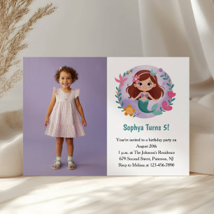 Invitation Parti des Anniversaires de enfants photo de la mig